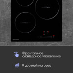 Встраиваемая индукционная варочная панель Zigmund & Shtain CI 35.4 B