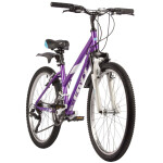 Велосипед Foxx 24 SALSA фиолетовый, сталь, размер 14