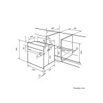 Встраиваемый электрический духовой шкаф Lex EDM 4570 IX