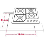 Встраиваемая газовая варочная панель Gefest ПВГ 2232-01 К52
