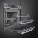 Встраиваемый электрический духовой шкаф Smeg SO6102TS