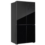 Холодильник Tesler RCD-545I BLACK GLASS