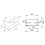 Встраиваемая вытяжка Maunfeld Crosby Rocky 60 белый