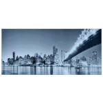 Стекло к вытяжке Maunfeld Berford 60 с декором "Город"