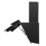 Каминная вытяжка Maunfeld Manchester Light 60 черное стекло