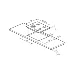 Встраиваемая газовая варочная панель Lex GVS 640 IX