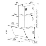 Каминная вытяжка Kuppersberg F 630 B