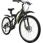 Велосипед Foxx 26SFD.FREELD.18GN2 зеленый
