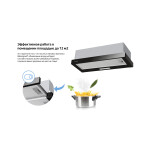 Встраиваемая вытяжка Weissgauff Tel 06 1M BL