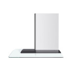 Каминная вытяжка Maunfeld Ancona Plus A 90 нержавеющая сталь/прозрачное с