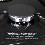 Встраиваемая газовая варочная панель Zigmund & Shtain G 14.3 B