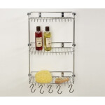 Полка металлическая прямая тройная WasserKraft K-1433