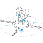 Кронштейн для проектора Holder PR-103-B