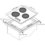 Встраиваемая газовая варочная панель Simfer H45V30M411