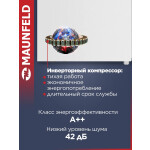 Холодильник Maunfeld MFF1857NFW