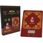 Весы кухонные Матрёна МА-037 красный (007157)