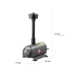 Насос фонтанный Зубр ЗНФЧ-25-2.0