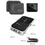 Электрогриль Pioneer GR1010E silver silk