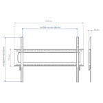 Кронштейн для телевизора Kromax Star Pro-111 черный