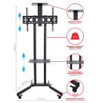 Стойка для телевизора Arm Media PT-STAND-9 черный