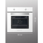 Встраиваемый электрический духовой шкаф Zigmund & Shtain E 136 W