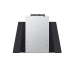 Каминная вытяжка Maunfeld Gloria 60 нержавеющая сталь/черное стекло