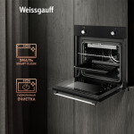 Встраиваемый электрический духовой шкаф Weissgauff EOM 180 B
