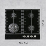 Встраиваемая газовая варочная панель Zigmund & Shtain MN 197.61 B