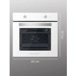 Встраиваемый электрический духовой шкаф Zigmund & Shtain E 136 W