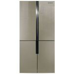 Холодильник Ginzzu NFK-510 шампань