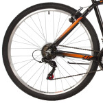 Велосипед Foxx 27.5 ATLANTIC черный, алюминий, размер 20 (27AHV.ATLAN.20BK2)