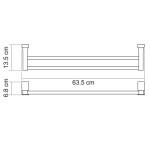 Держатель для полотенец WasserKraft Leine K-5040