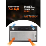 Встраиваемая вытяжка Zigmund & Shtain K 012.5 B