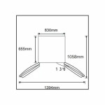 Холодильник Korting KNFM 81787 GM