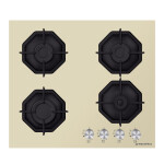 Встраиваемая газовая варочная панель Maunfeld EGHG.64.2CBG/G