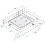Встраиваемая газовая варочная панель Beko HIZG64126AR