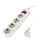 Сетевой фильтр Supra SF-7-ES-1.8M light grey