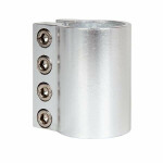 Зажим для рулей самокатов STG серебро Х105193