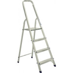 Стремянка Алюмет 4 ступени алюминиевая матовая
