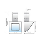 Каминная вытяжка Elikor Оникс 90П-1000-Е4Д белый
