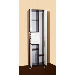 Шкаф-пенал Бриклаер Бали 57 с корзиной венге