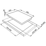 Встраиваемая газовая варочная панель Smeg SRV864AOGH