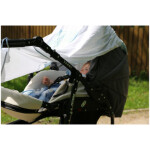 Накидка от солнца Mammie 13-11010/3 белый/розовый