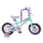 Велосипед CHINA 12 Enchantimals Бирюзовый/Сиреневый ВН12174