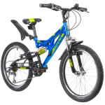 Велосипед Novatrack 20SS6V.SHARK.BL20 синий 139750