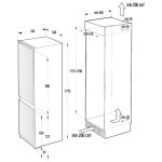 Встраиваемый холодильник Gorenje RKI 4182 E1