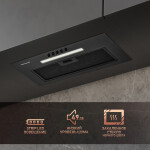 Встраиваемая вытяжка Weissgauff Aura 450 BL