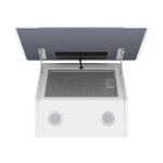 Каминная вытяжка Maunfeld Eagle 60 белое стекло