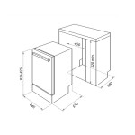Встраиваемая посудомоечная машина HOMSair DW47M
