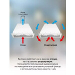 Встраиваемая вытяжка Hyundai HBB 6035 W